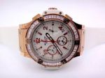 Hublot Geneve Big Bang Replica Watches w Diamond Bezel 41mm For Sale